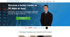 Desktop Screenshot of onlinegurutrader.com