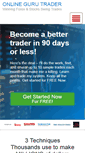 Mobile Screenshot of onlinegurutrader.com